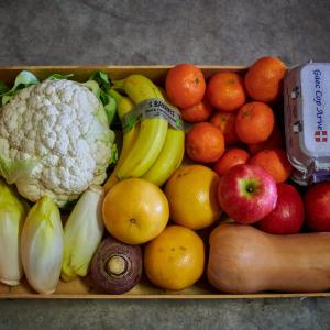 Panier fruits et légumes de saison