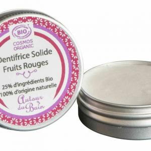 AUTOUR DU BAIN/ Dentifrice Solide Fruits Rouges - 30ml 